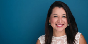 woman smiling 